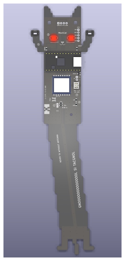 Tacgnol, schwarze Platine, 433 MHz